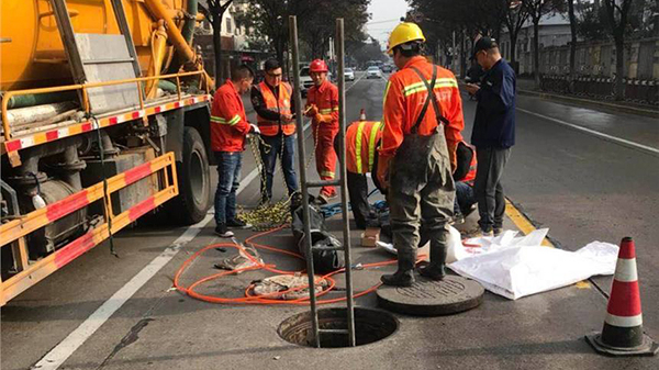 荷塘管道清洗方案