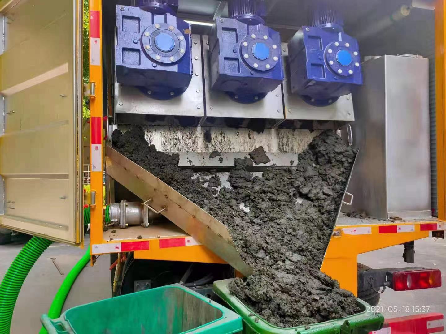 荷塘化粪池清掏城市维护站-泥浆净化干湿分离处理